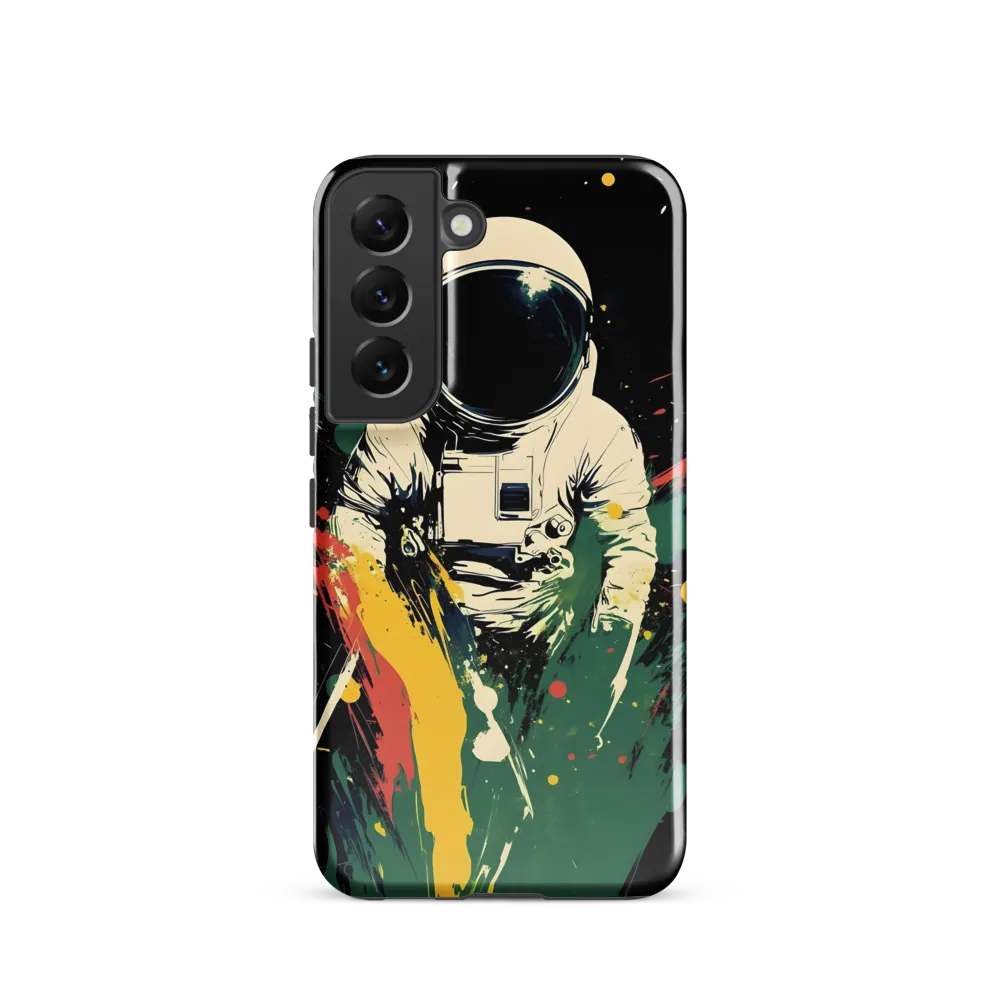 Cosmic Splash: The Astronaut's Journey