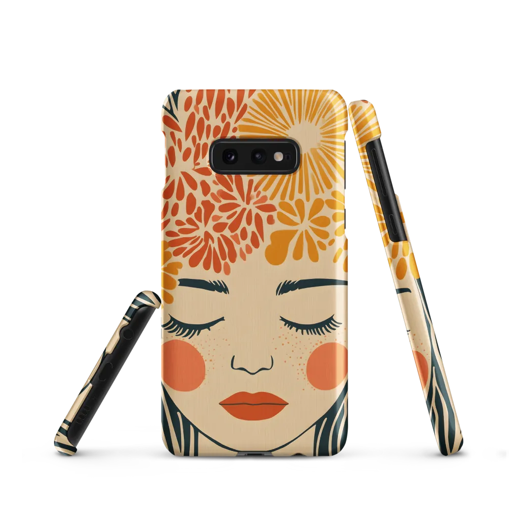 Serenity in Bloom | Phone Case |  S10e | Snap Case | Matte