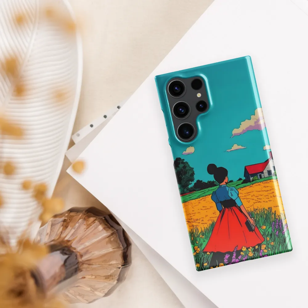 Whispers of a Sunlit Meadow | Phone Case |  S23 Ultra | Snap Case | Glossy