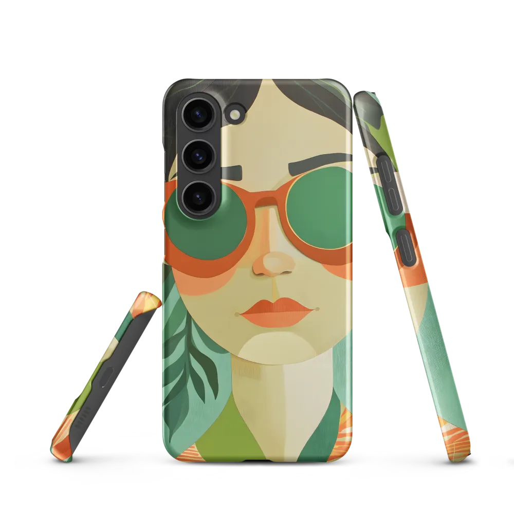 Bold Serenity: A Modern Portrait