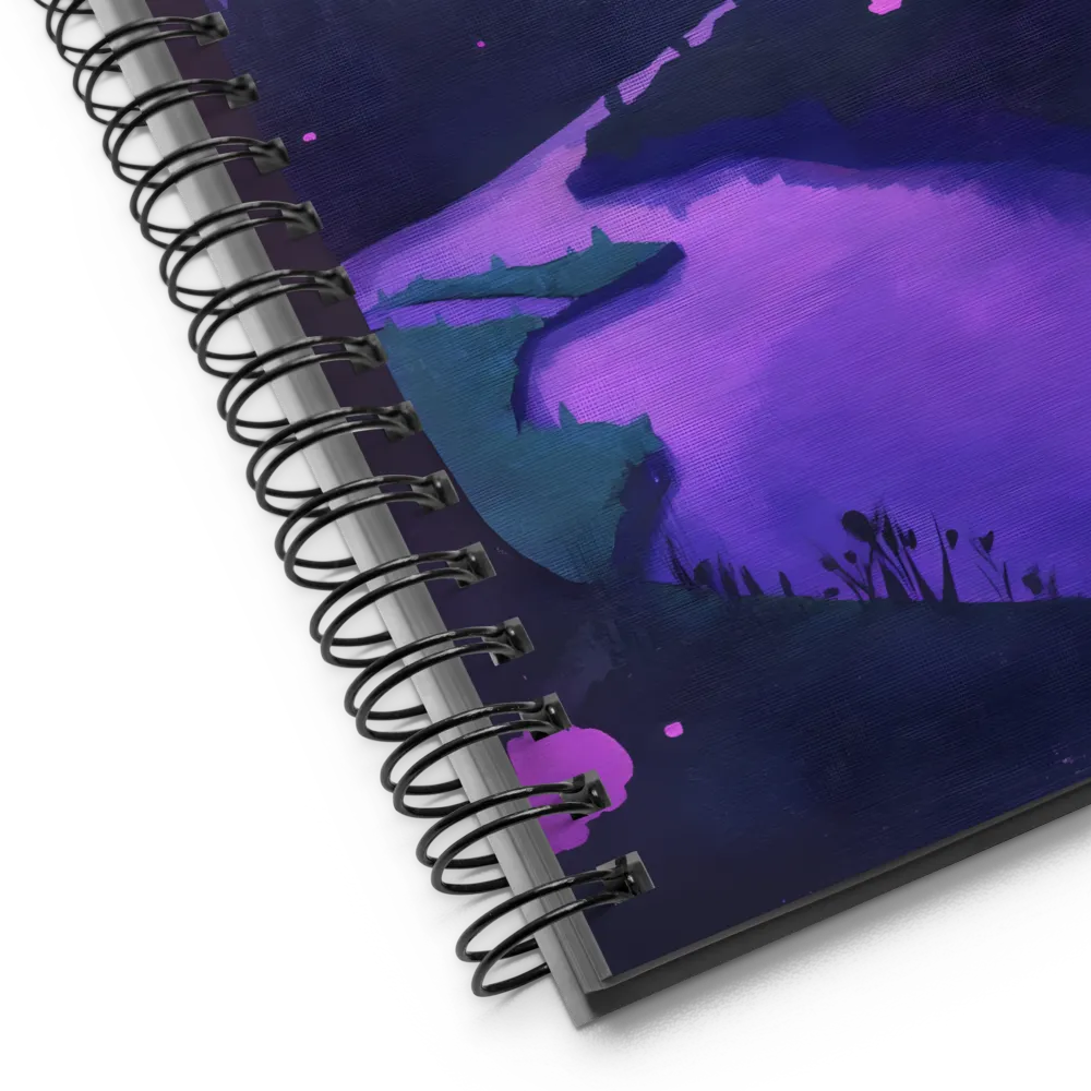 Under the Serene Moonlight | Spiral Notebook