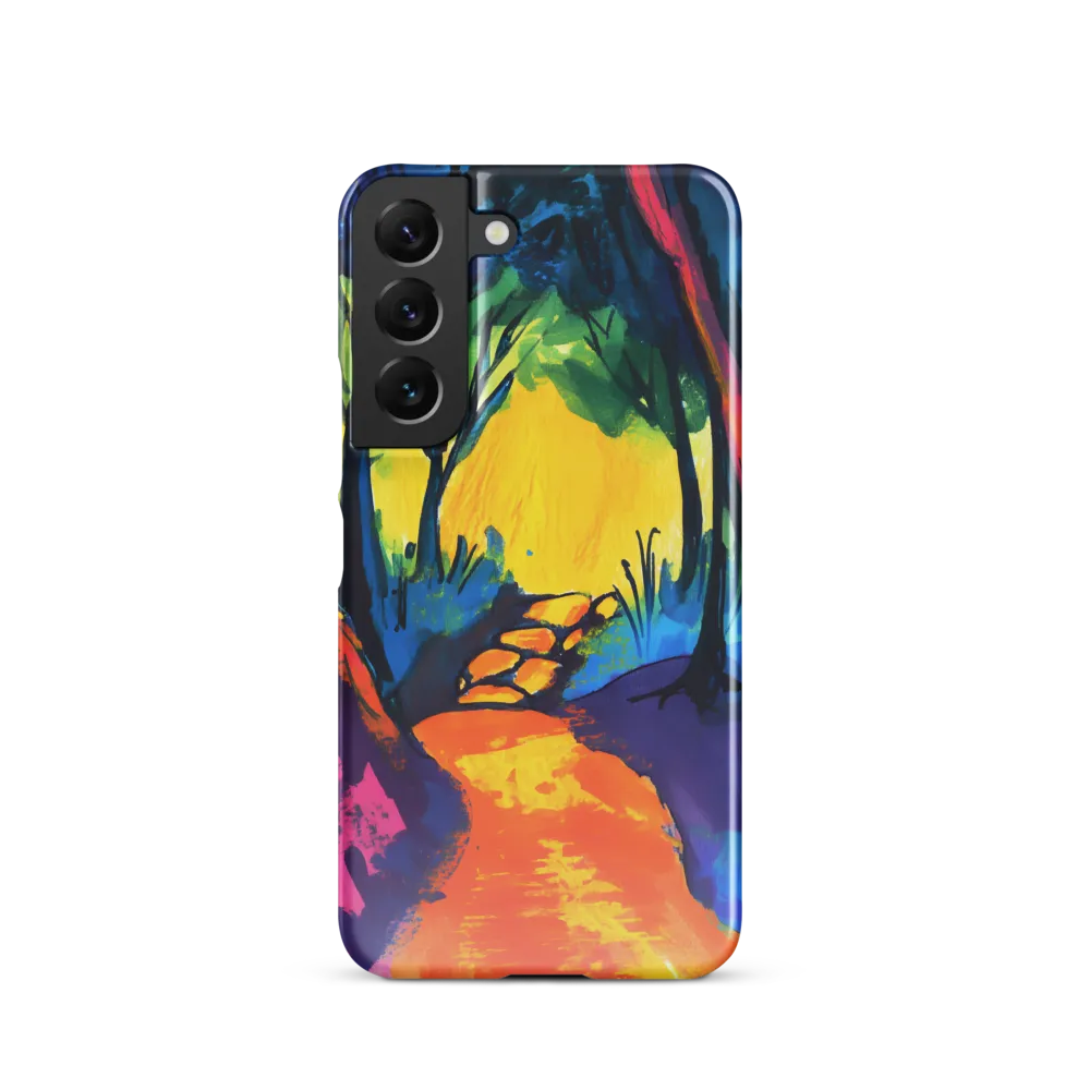 Path Through a Vibrant Forest