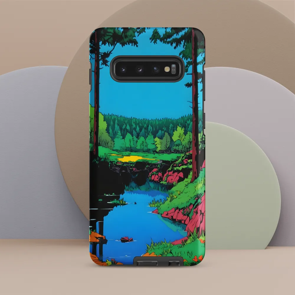 Tranquil Reflections: A Vibrant Landscape