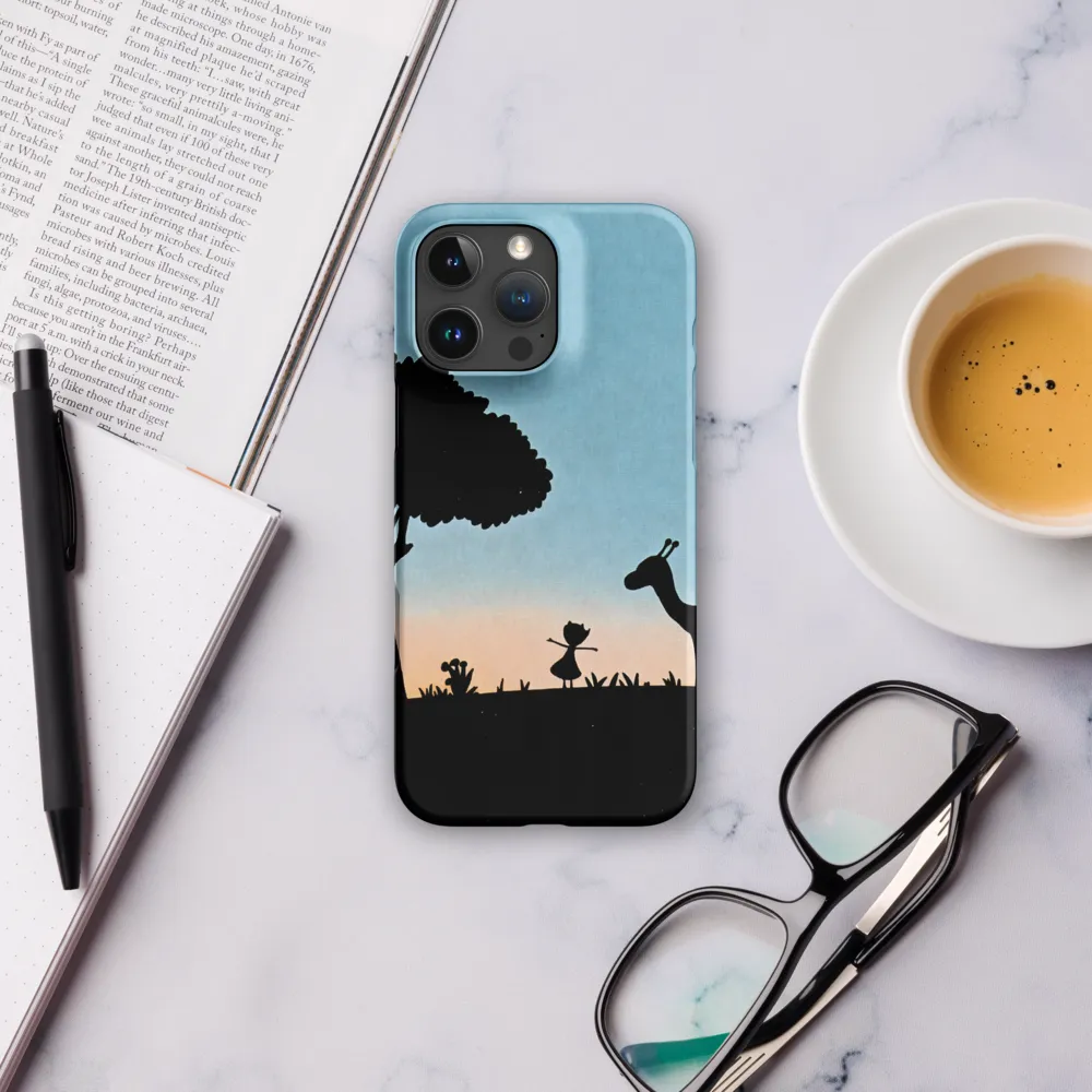Curiosity in the Silhouette | Phone Case |  16 Pro Max | Snap Case | Matte