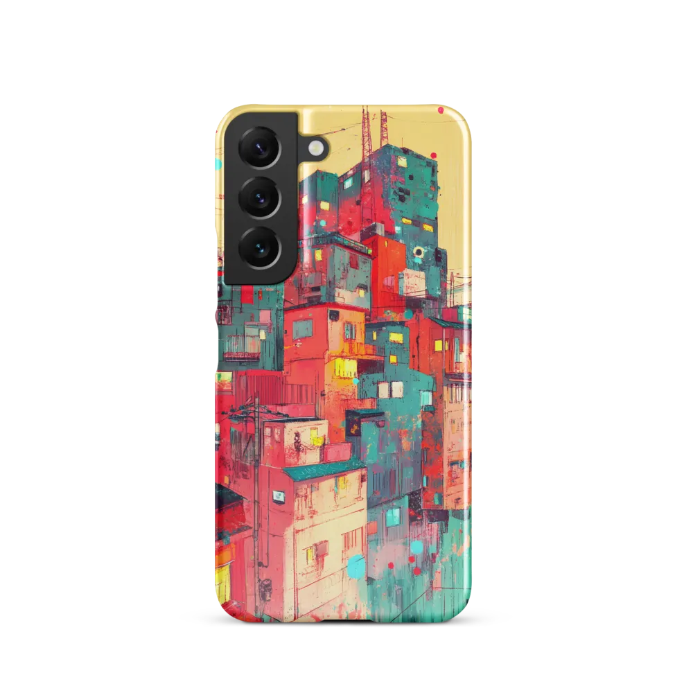 Urban Symphony of Color | Phone Case |  S22 | Snap Case | Glossy
