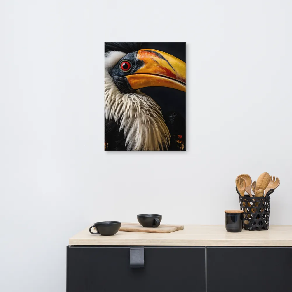 Majestic Hornbill Portrait
