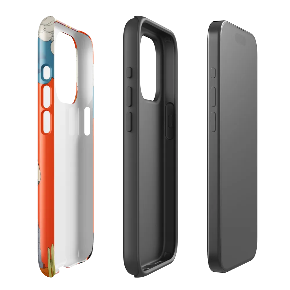 Eruption of Power | Phone Case |  15 Pro | Tough Case | Glossy