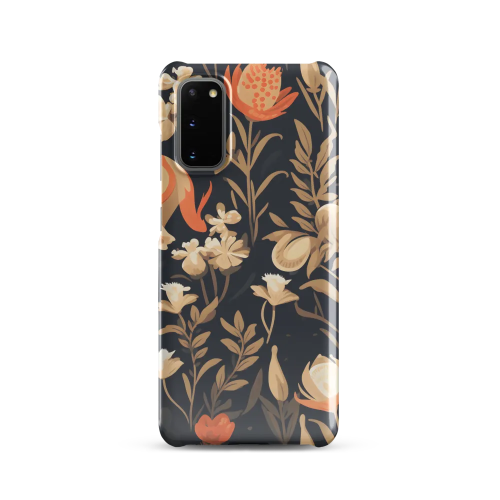 Floral Harmony: A Dance in the Dark
