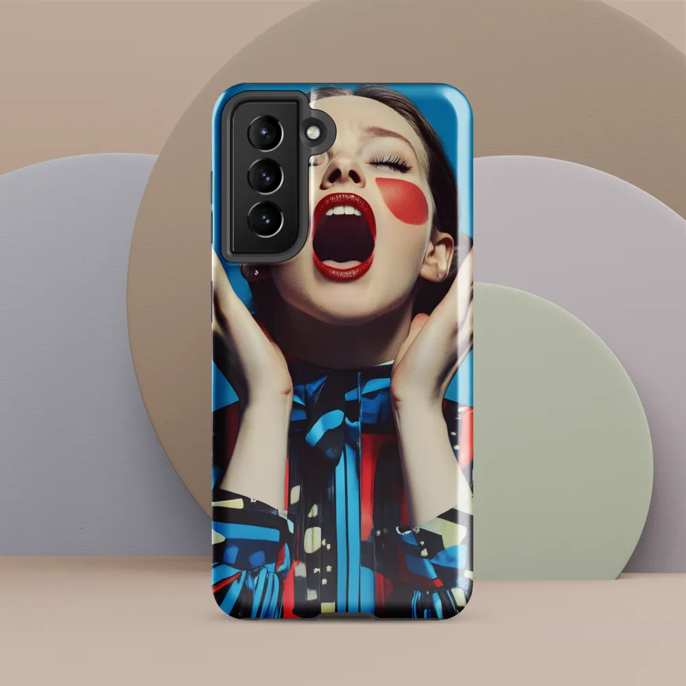 Echoes of Expression | Phone Case |  S21 | Tough Case | Glossy