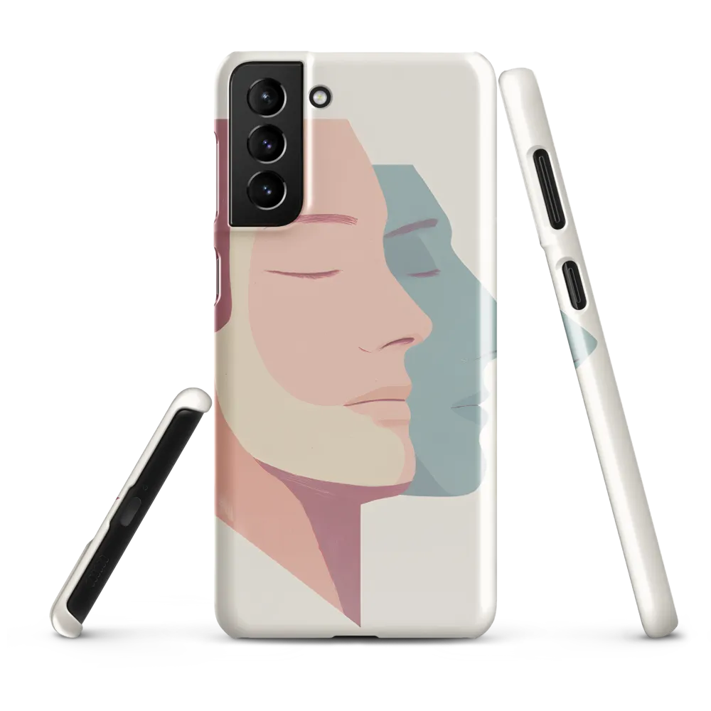 Dual Facets of Serenity | Phone Case |  S21 Plus | Snap Case | Glossy