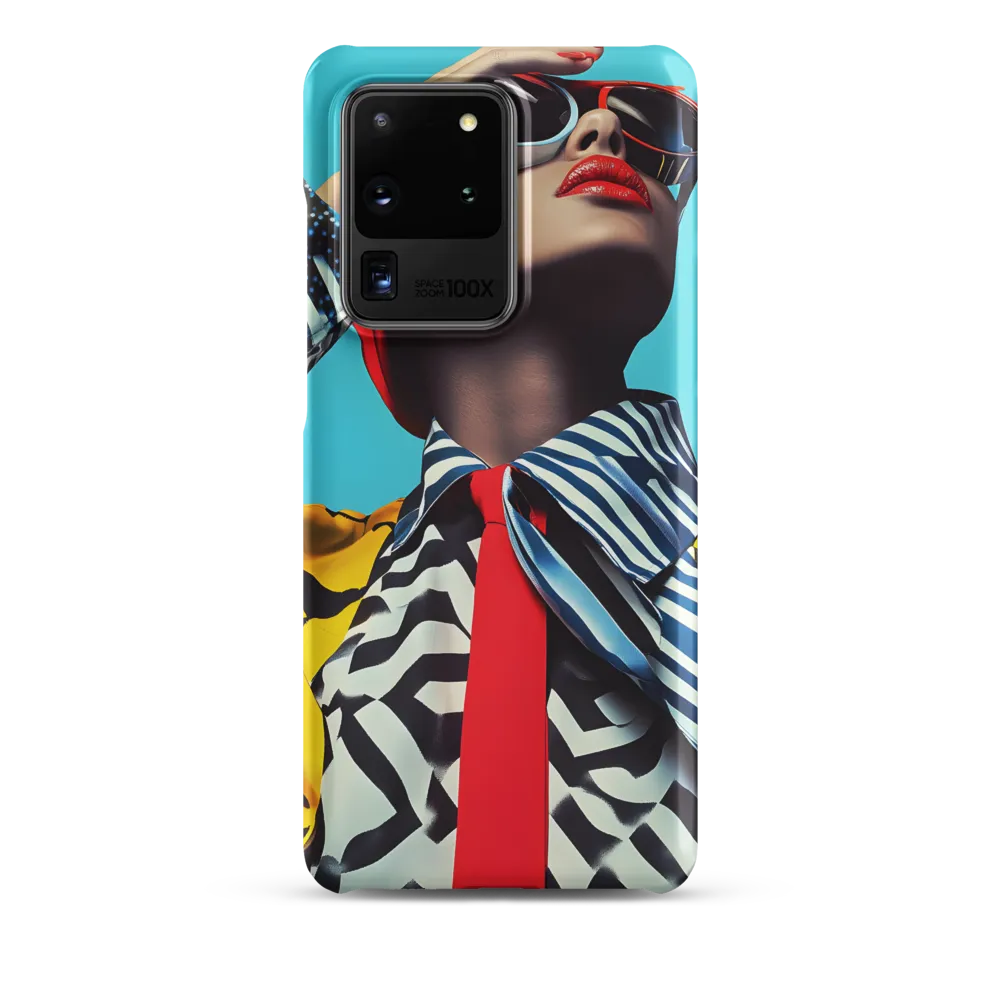 Chic Confidence in Bold Patterns