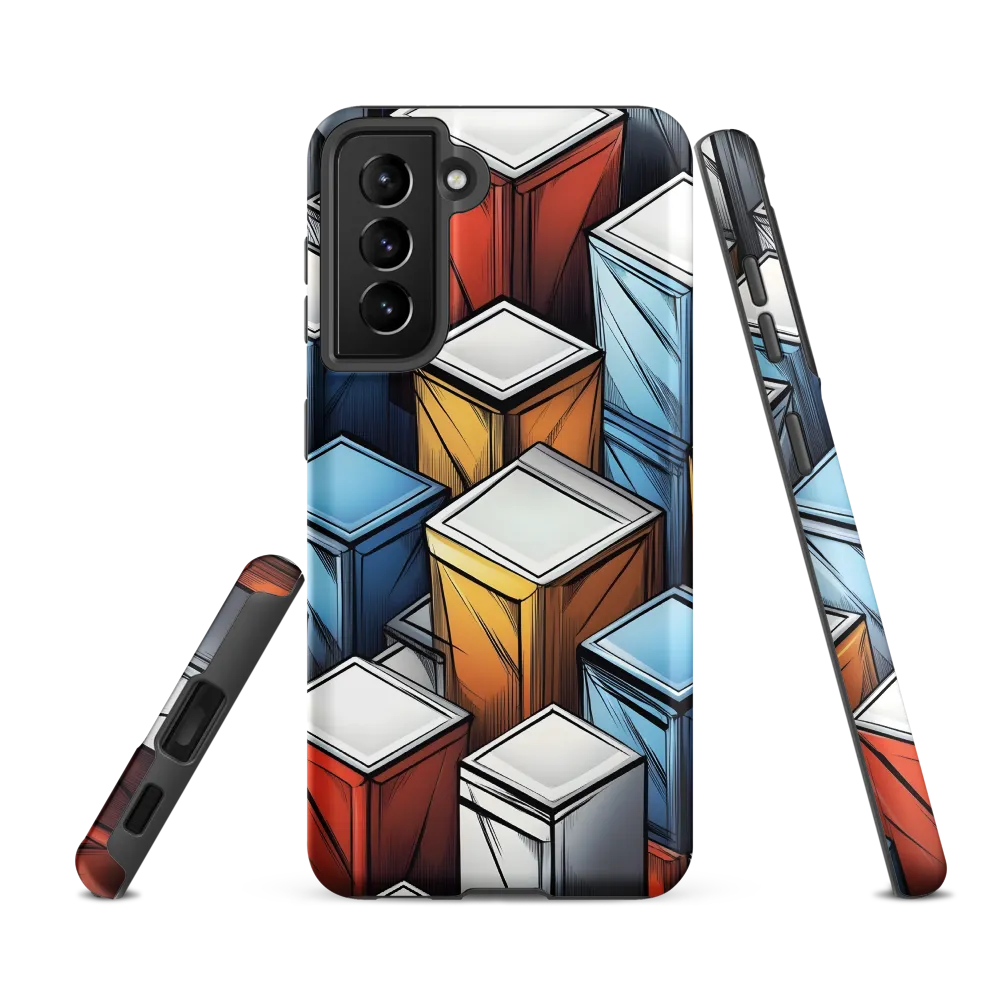 Geometry of Colorful Containers