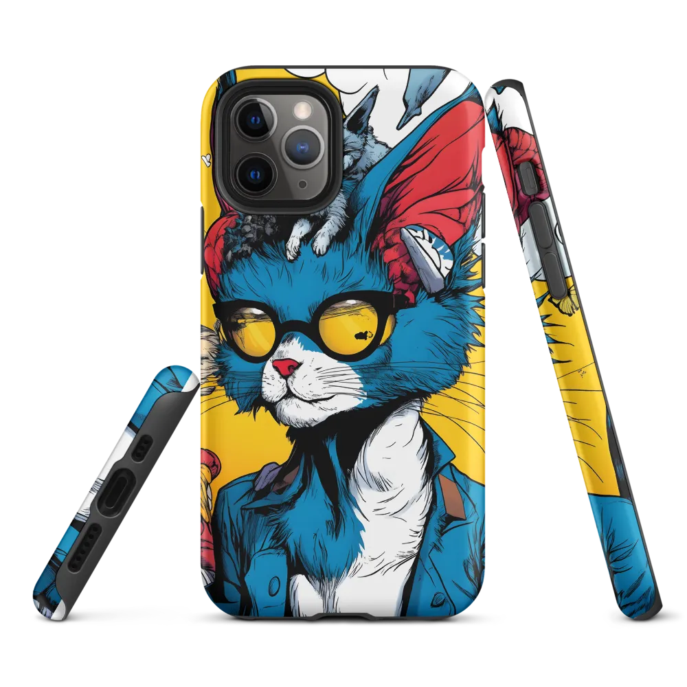 Whimsical Feline Coolness