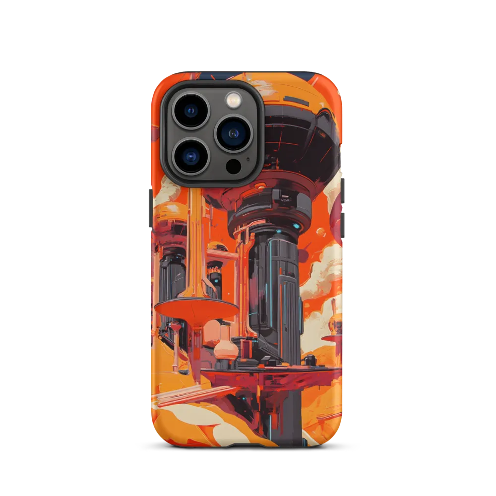 Celestial Towers of Tomorrow | Phone Case |  13 Pro | Tough Case | Matte