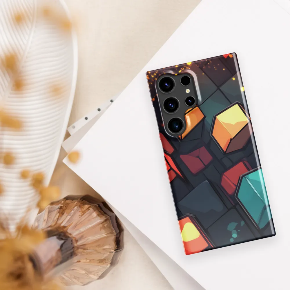 Illuminated Geometry | Phone Case |  S24 Ultra | Snap Case | Glossy