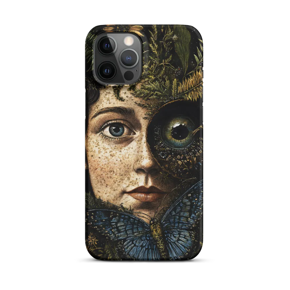 Nature's Embrace: A Surreal Portrait | Phone Case |  12 Pro Max | Snap Case | Matte