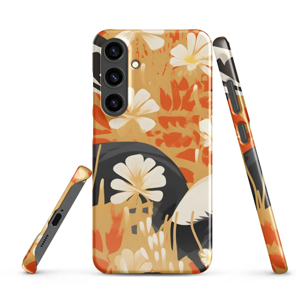 Whimsical Badgers in Bloom