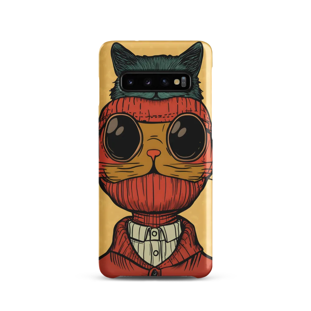 Whimsical Fusion: Cat and Human