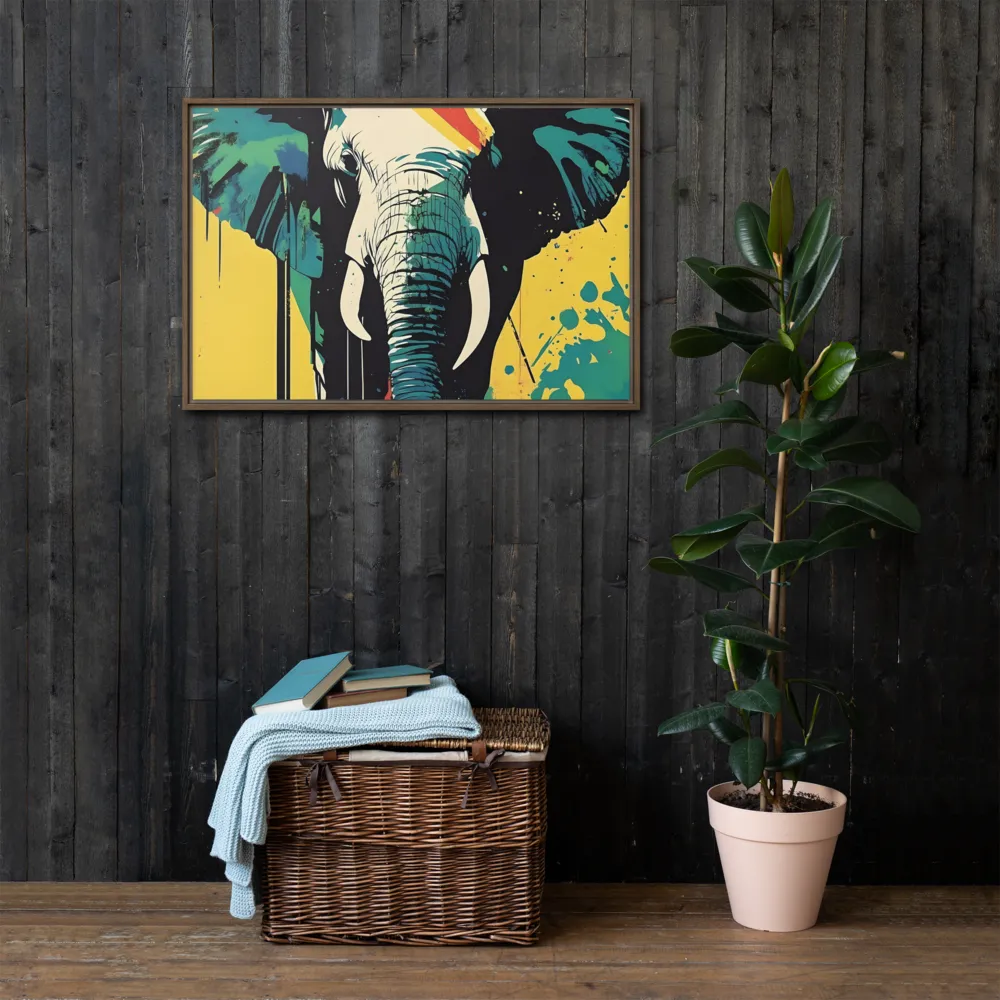 Elegance of the Wild: A Colorful Harmony