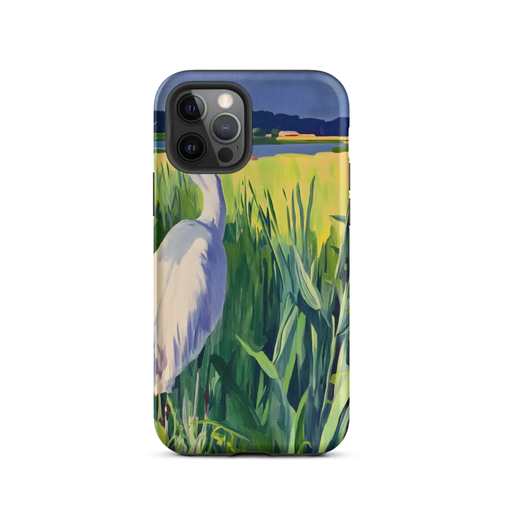 Graceful Presence: The Heron in the Meadow