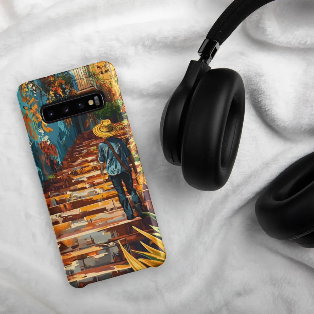 Steps to Adventure | Phone Case |  S10 | Snap Case | Matte