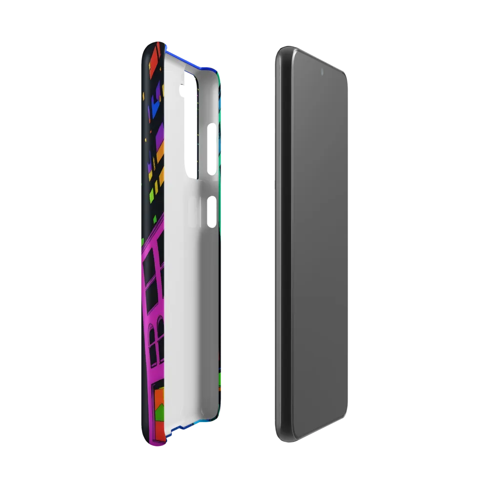 Neon Dreamscape: A Futuristic City at Dusk