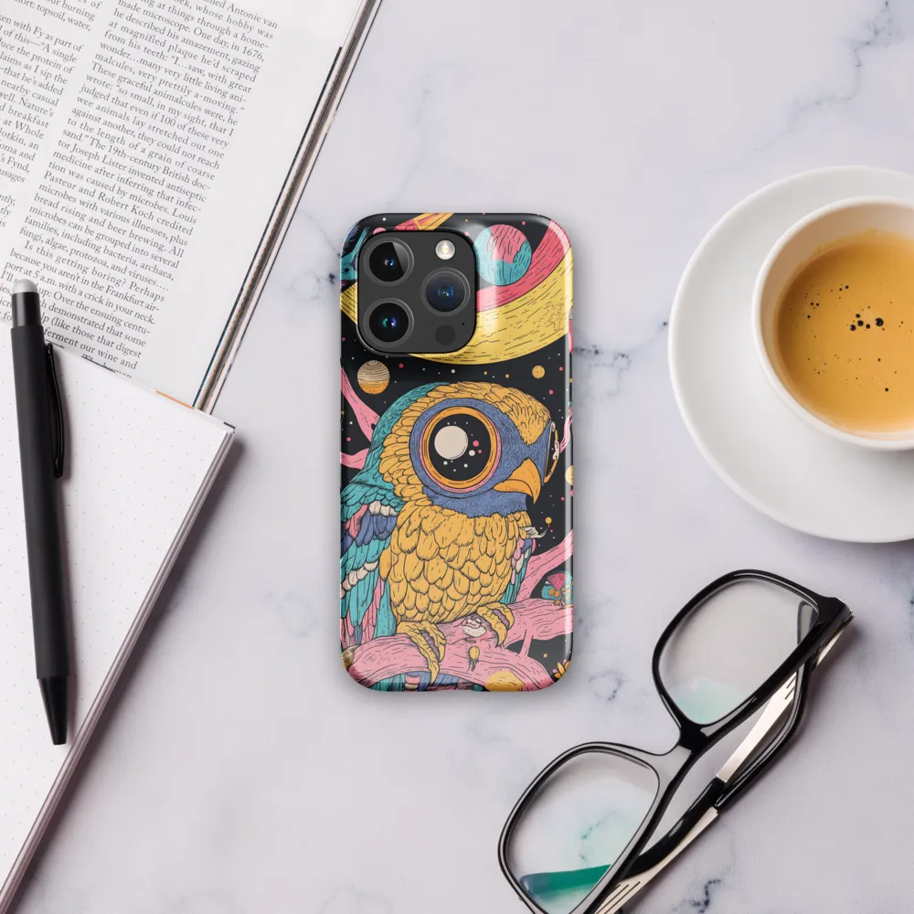 Whimsical Cosmic Owl | Phone Case |  16 Pro | Snap Case | Glossy