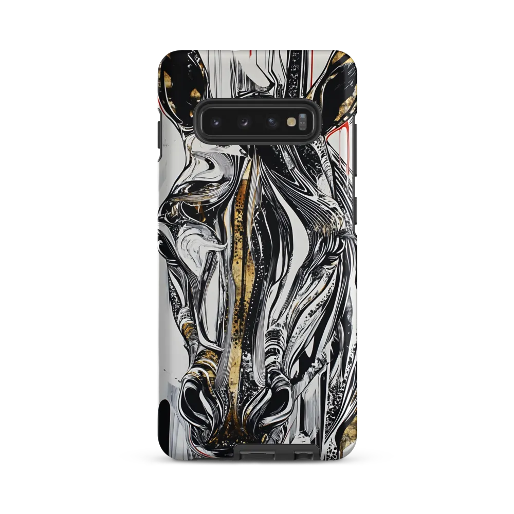 Ethereal Majesty: The Abstract Zebra