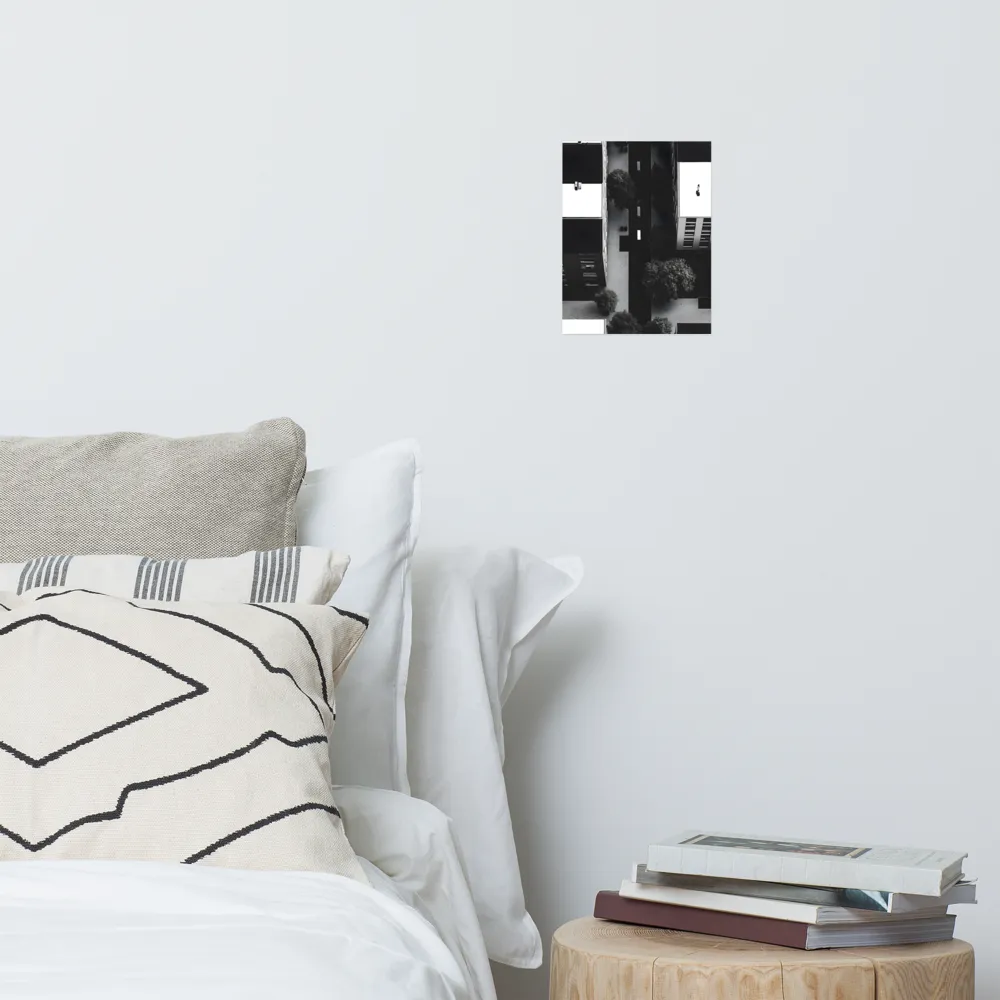 Urban Serenity from Above | Poster | 8″×10″