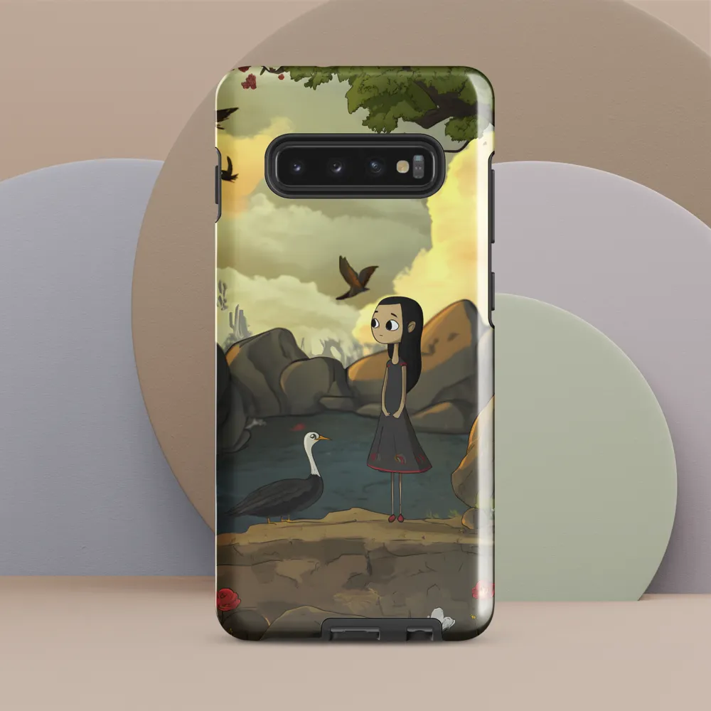 Echoes of Innocence | Phone Case |  S10 Plus | Tough Case | Glossy