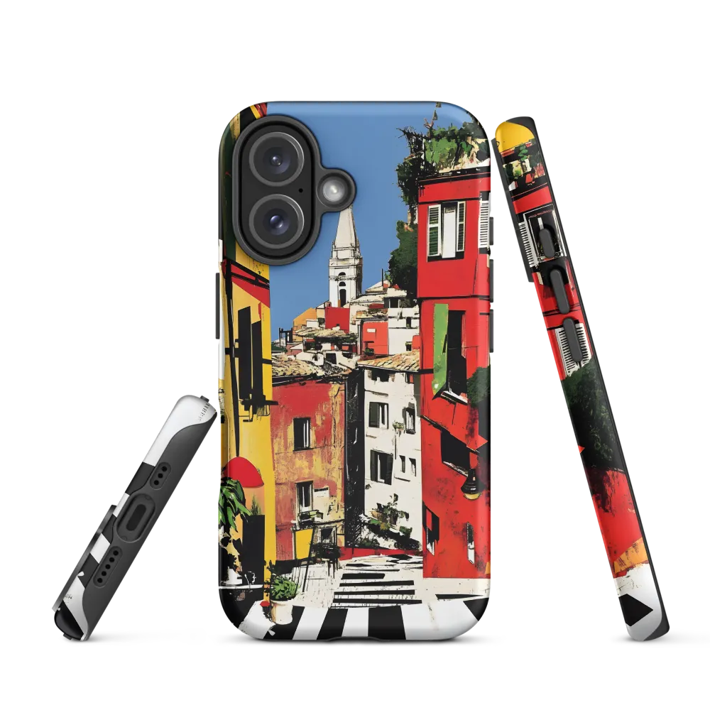 Colorful Streets of Urban Splendor | Phone Case