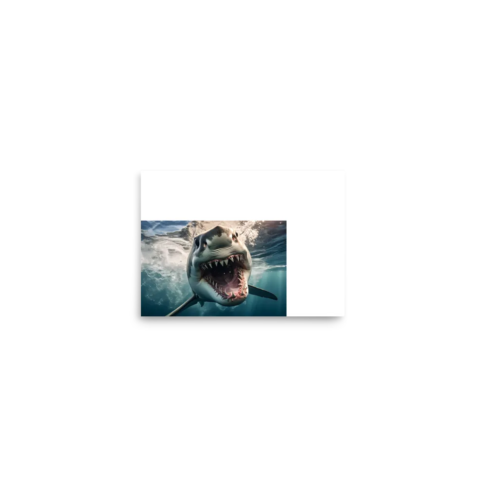 Fierce Majesty of the Ocean | Poster | 5″×7″