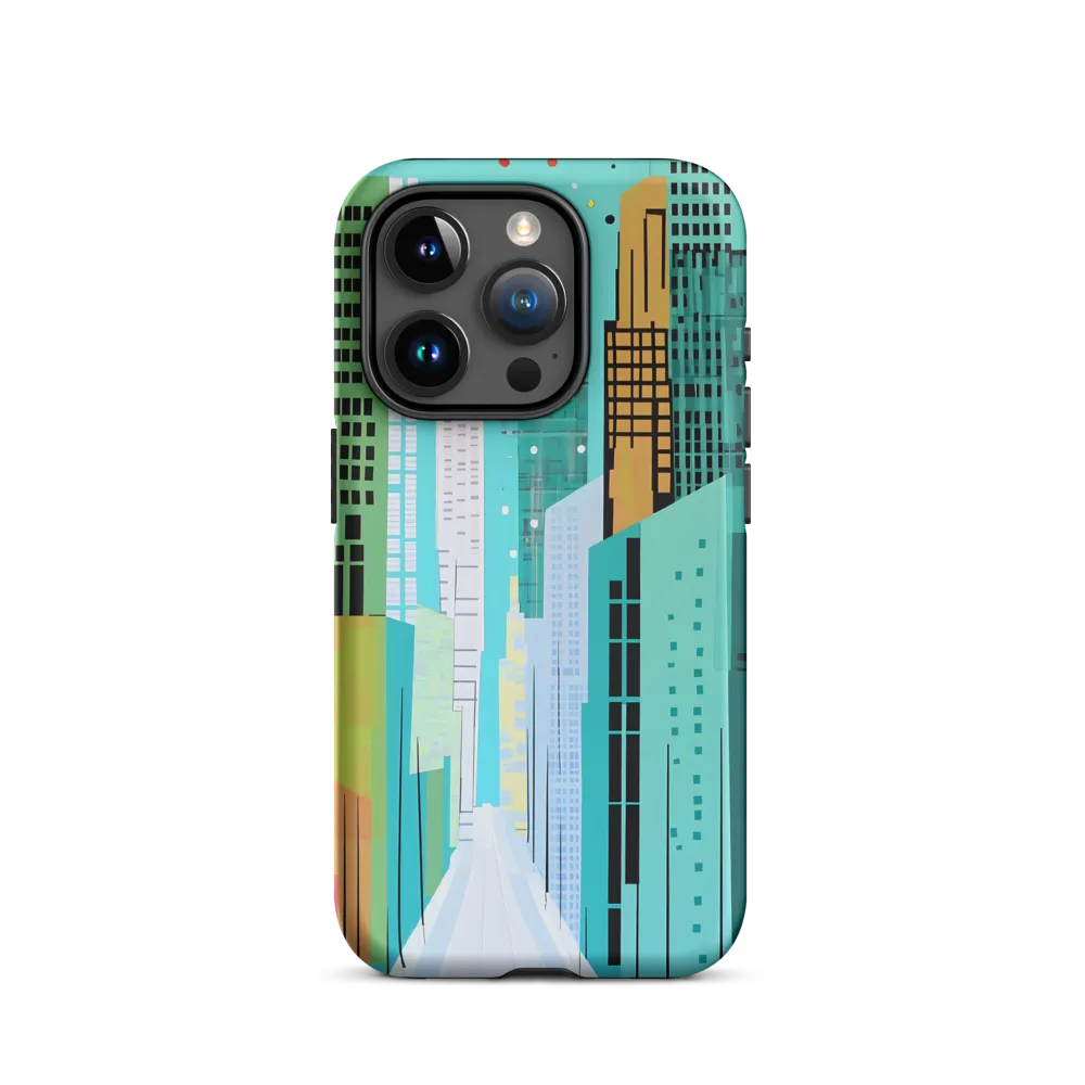 Urban Symphony in Turquoise