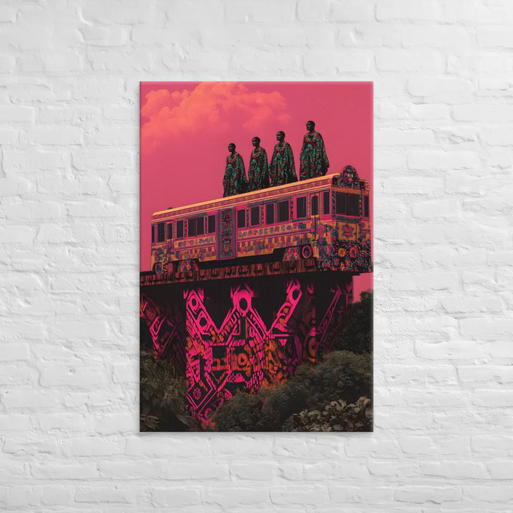 Elevated Dreams: A Surreal Journey | Canvas | 32″×48″