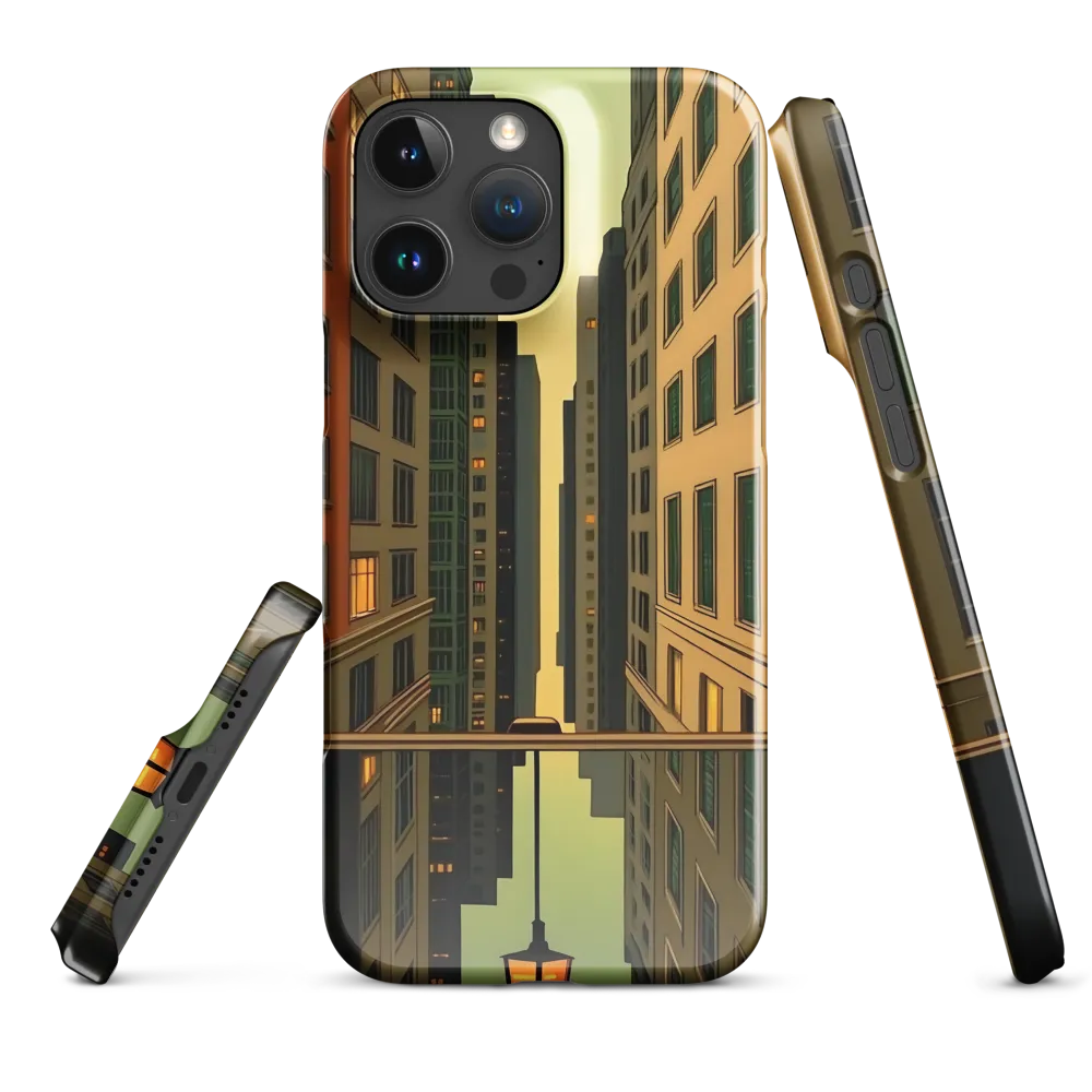 Reflections of Urban Serenity | Phone Case |  16 Pro Max | Snap Case | Glossy