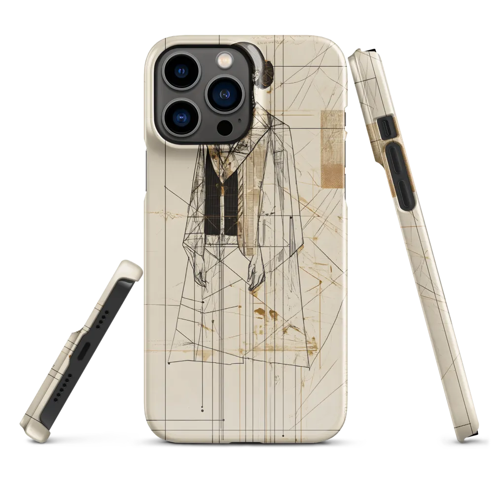 Elegance in Lines | Phone Case |  13 Pro Max | Snap Case | Glossy