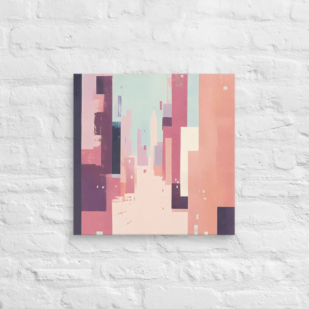 Tranquil Cityscape | Canvas | 18″×18″