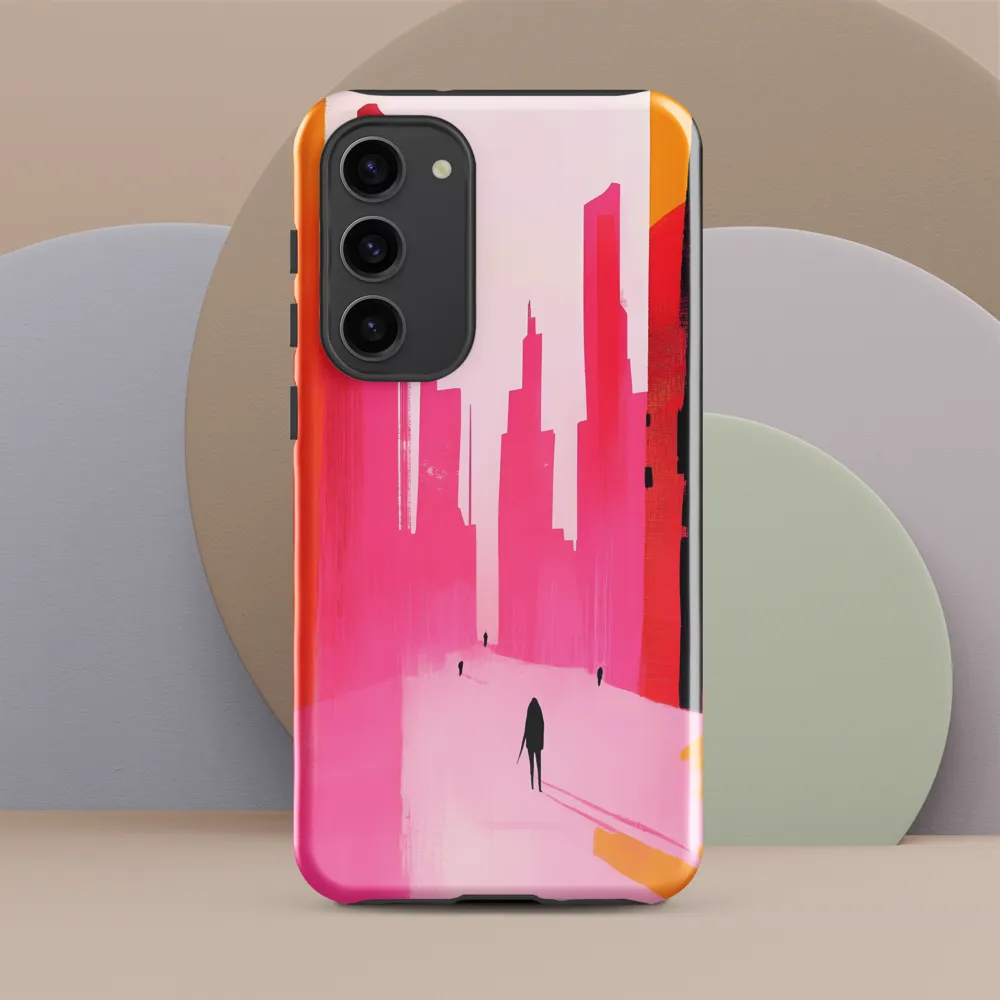 Urban Echoes in Pink