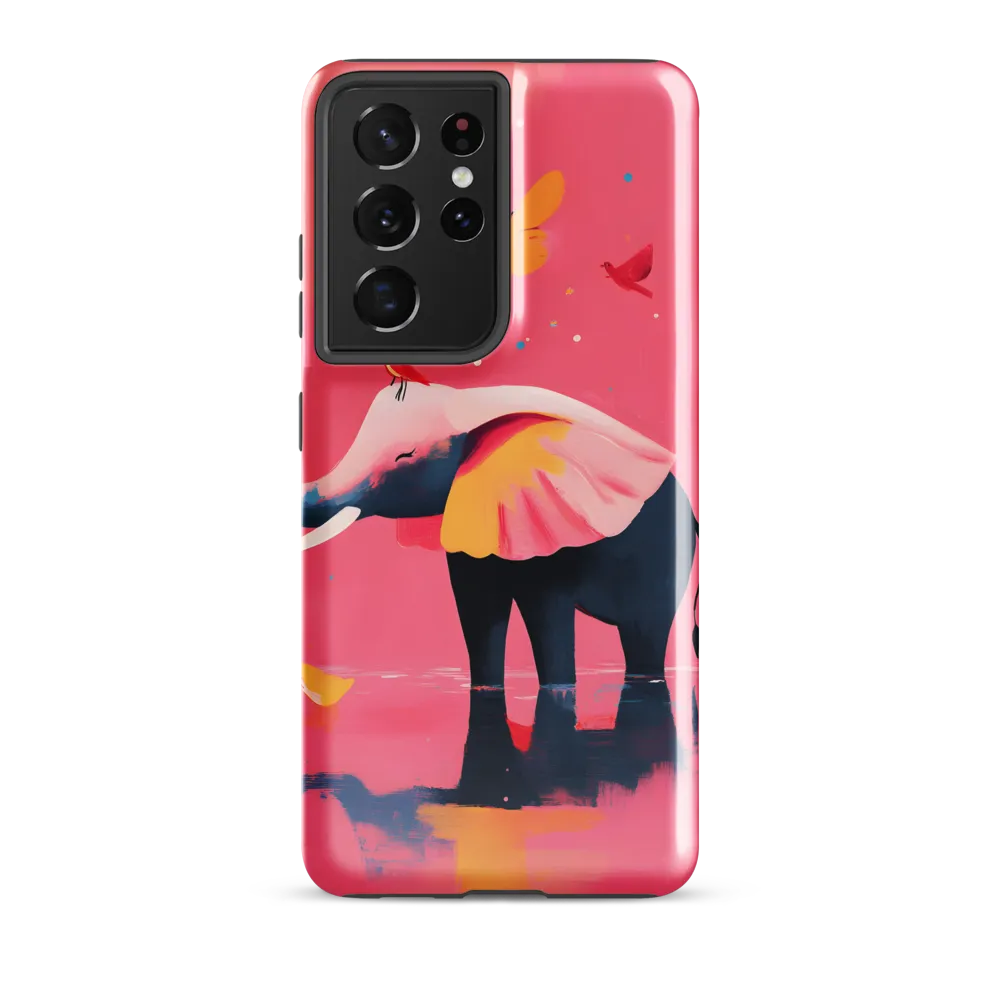 Whimsical Serenity: The Playful Elephant