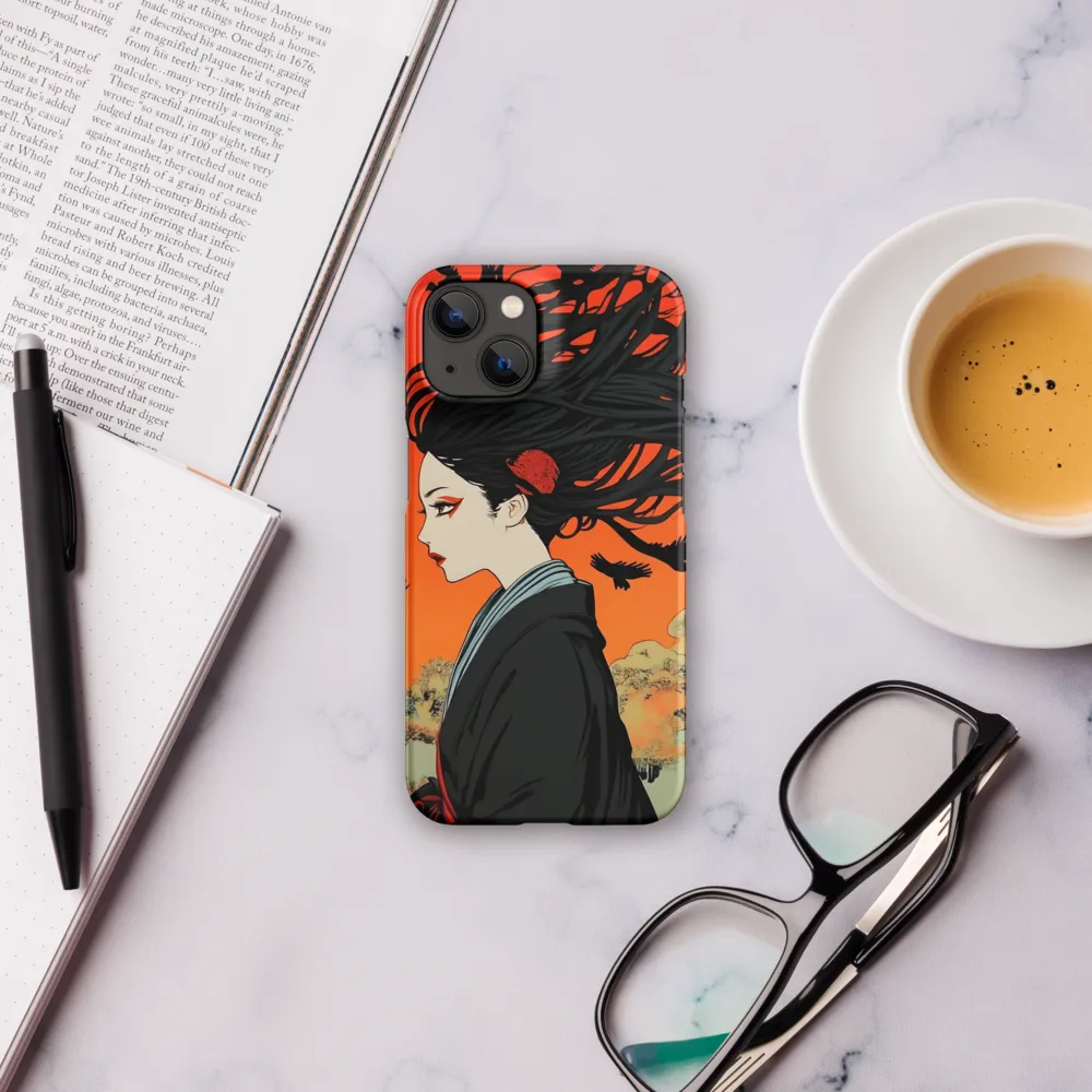 Whispers of Shadows | Phone Case |  14 | Snap Case | Matte