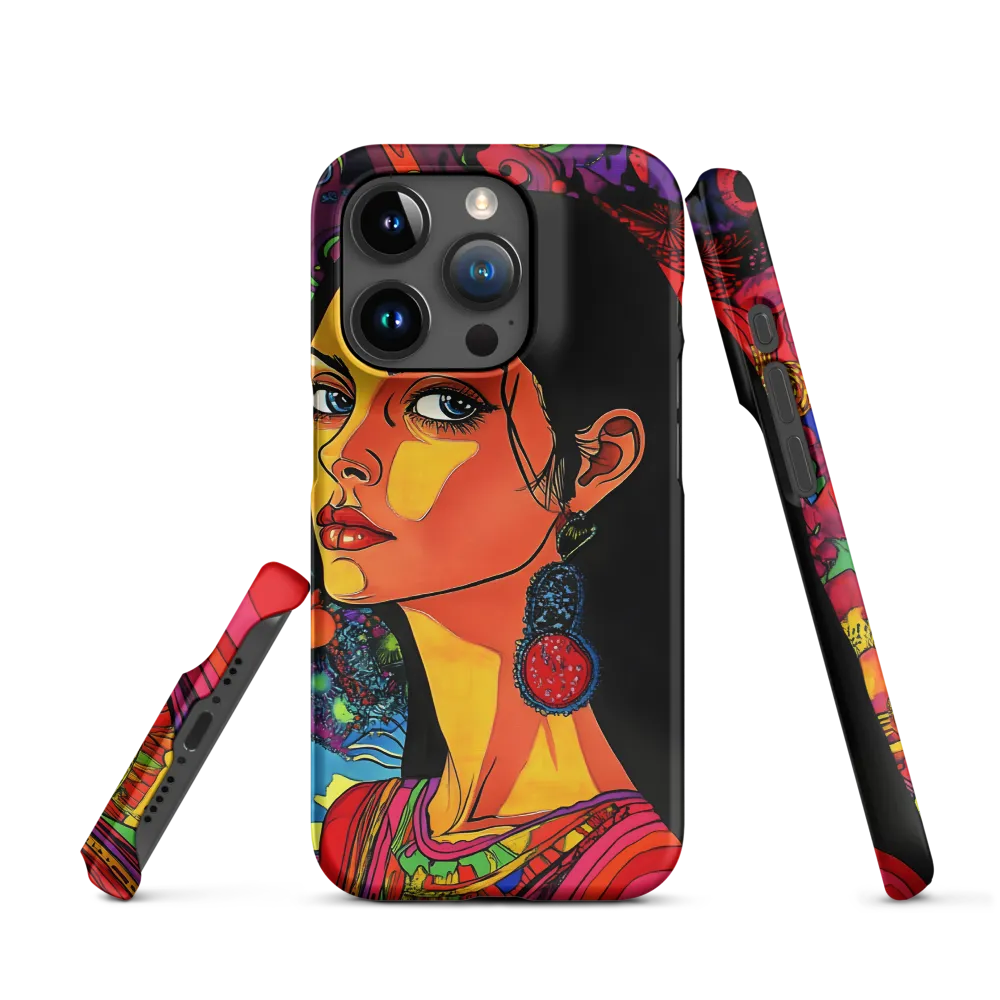 Ethereal Dreamscape in Vivid Colors | Phone Case |  15 Pro | Snap Case | Matte