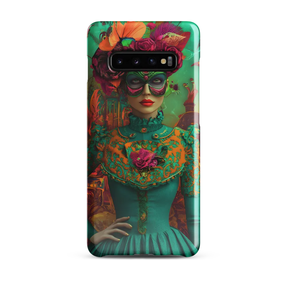 Enchanted Elegance: A Portrait of Mystique | Phone Case |  S10 Plus | Snap Case | Glossy