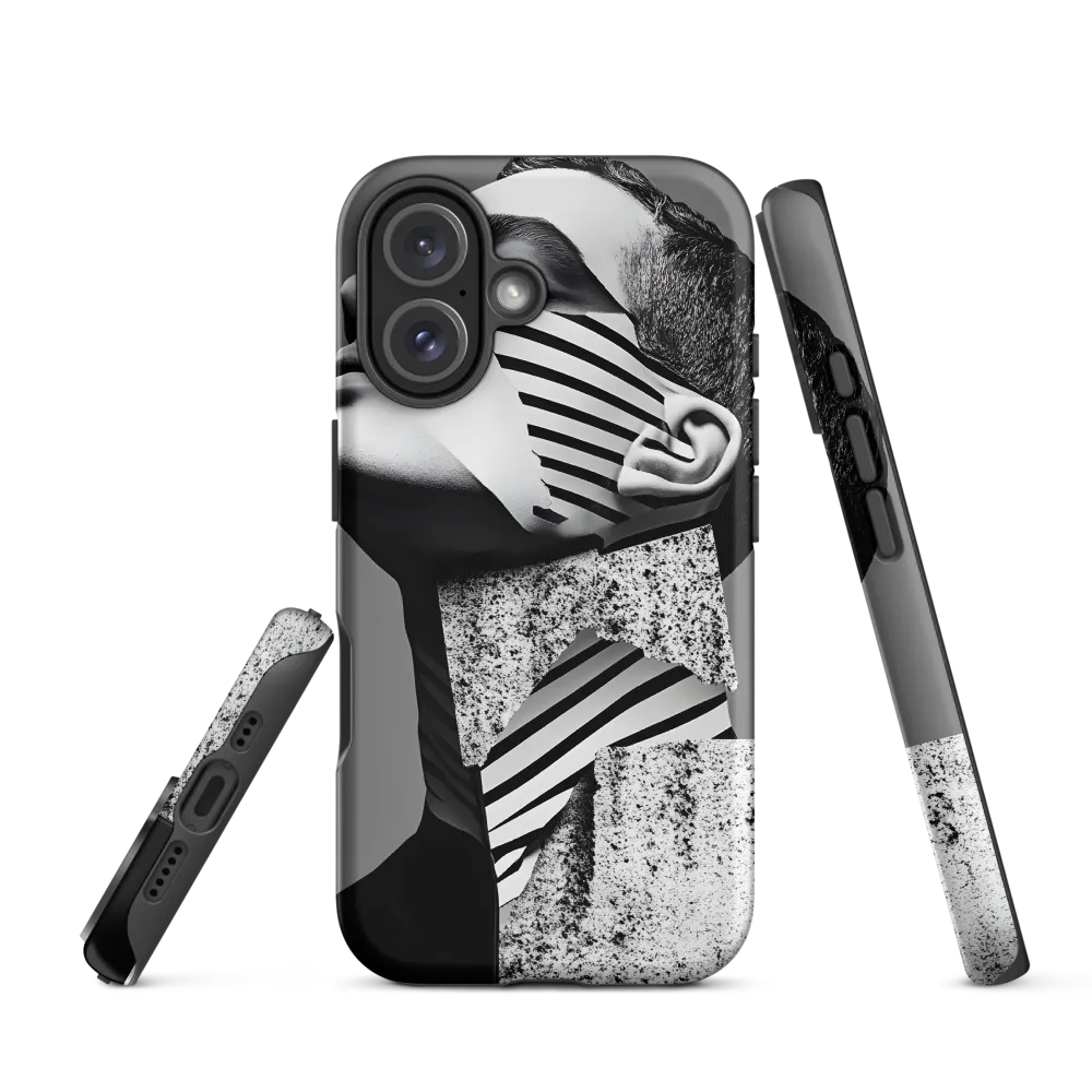 Fragmented Identity: A Surreal Exploration | Phone Case |  16 | Tough Case | Matte