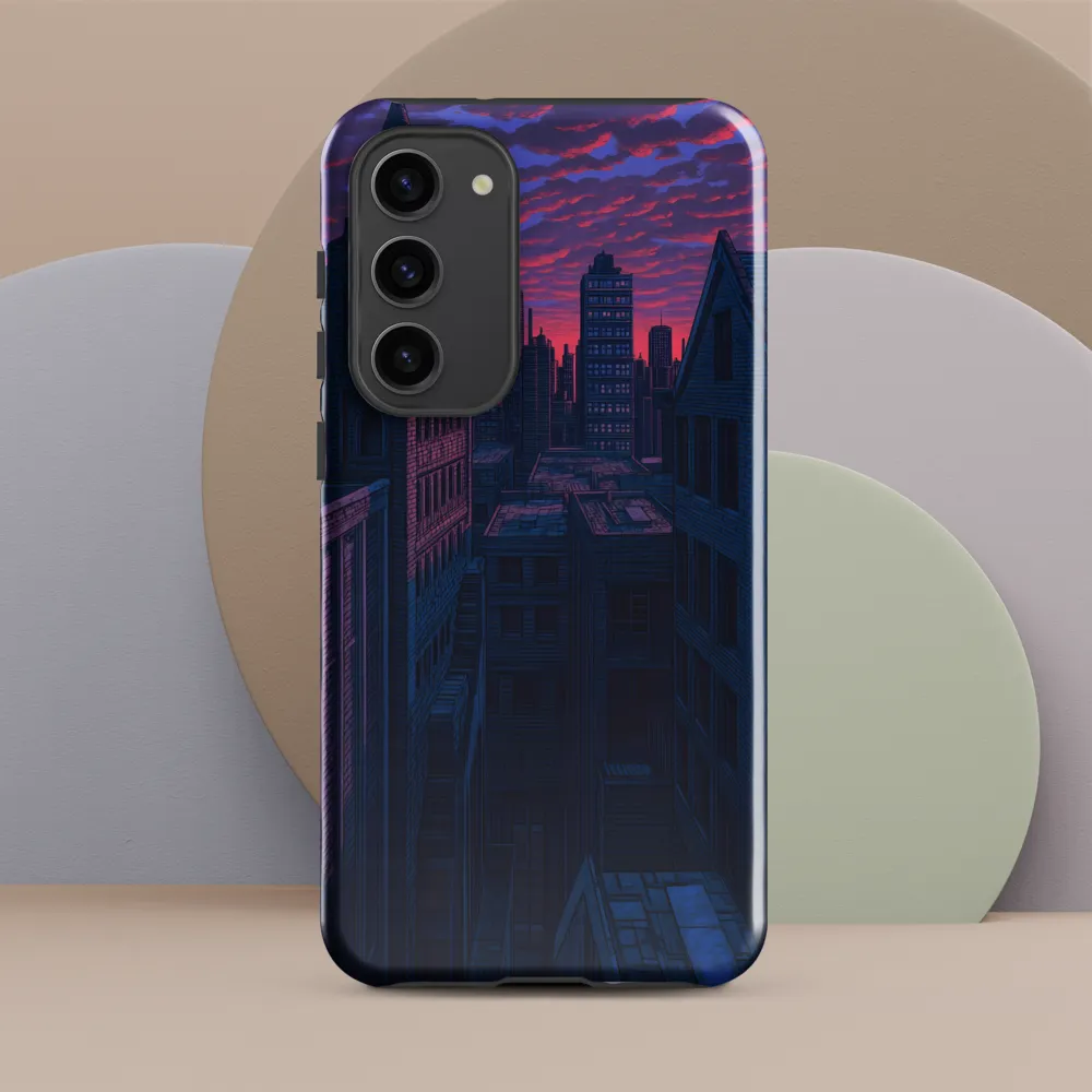 City of Secrets at Dusk | Phone Case |  S23 Plus | Tough Case | Glossy