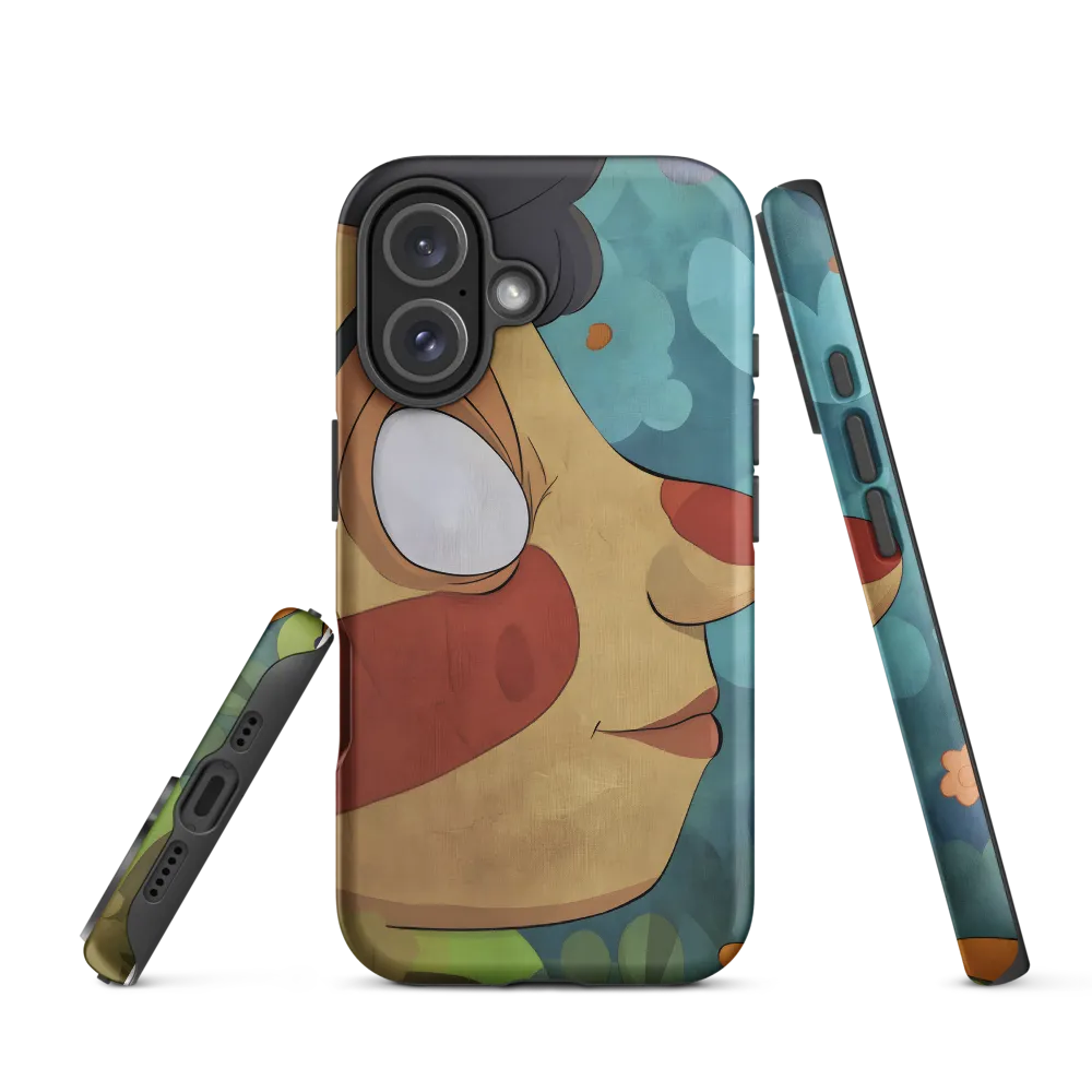 Playful Whimsy: A Character Portrait | Phone Case