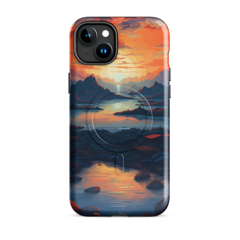 Ethereal Evening: A Digital Dusk