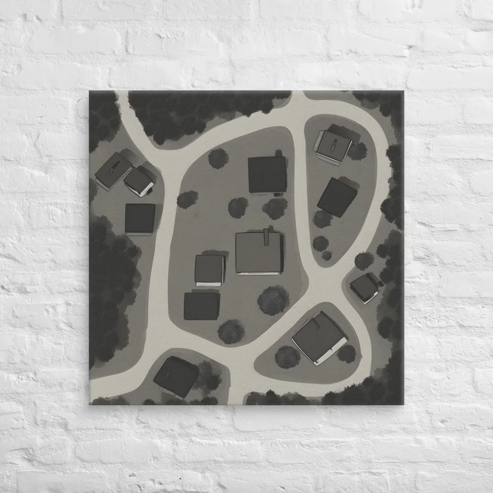 Aerial Serenity | Canvas | 30″×30″