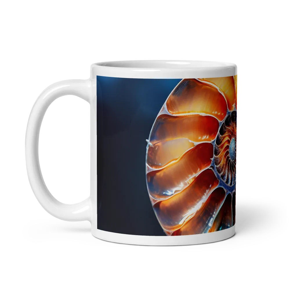 Elegance of the Nautilus Shell | Mugs | Multiple Sizes & Colors