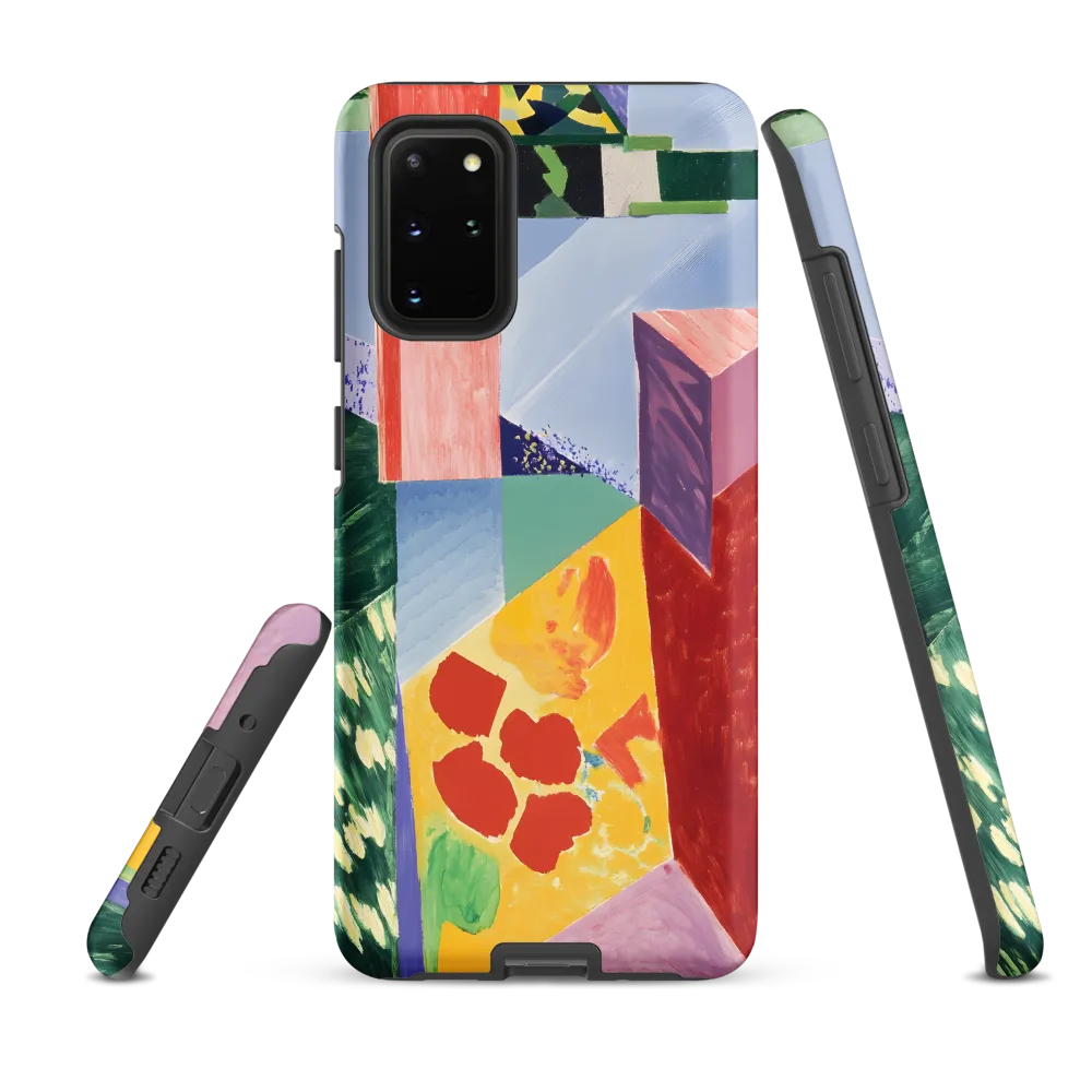 Interplay of Geometry and Color | Phone Case |  S20 Plus | Tough Case | Matte