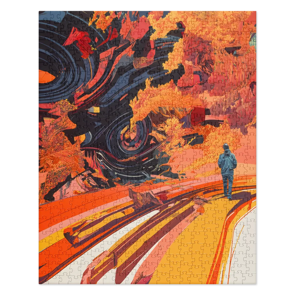 Journey Through a Surreal Landscape | Jigsaw Puzzle | 520 pieces